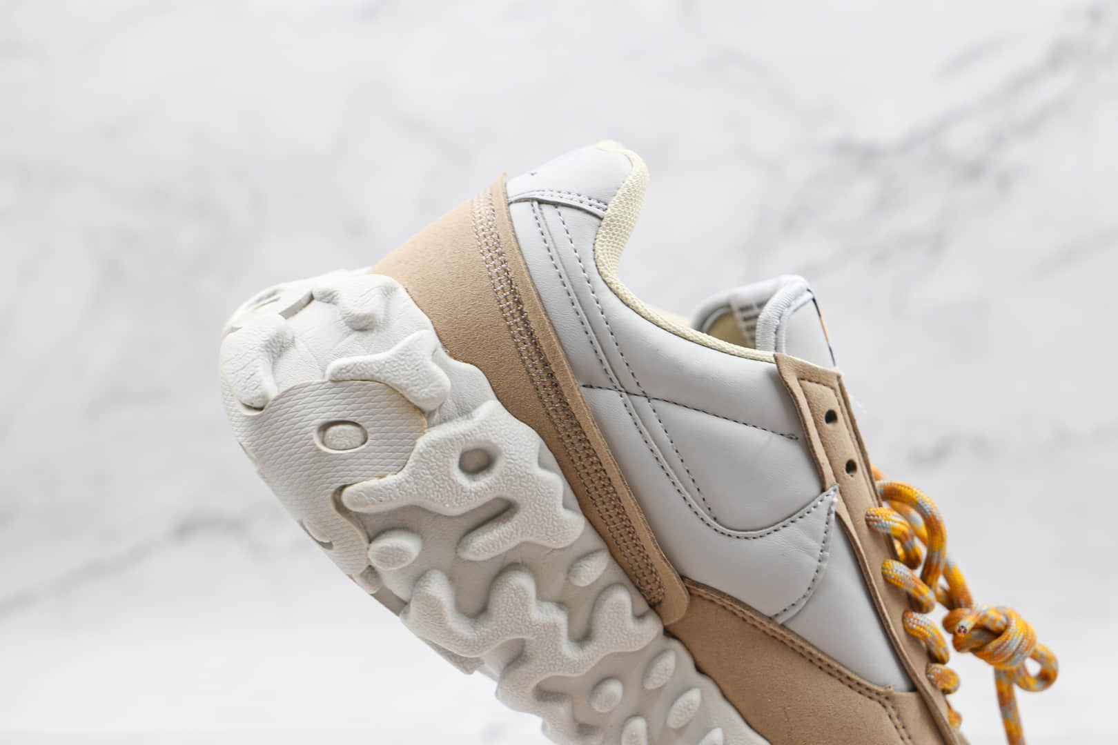 耐克Nike ISPA OverReact纯原版本瑞亚机能玫瑰花刺绣ISPA卡其色老爹鞋原楦头纸板打造 货号：DA9784-001
