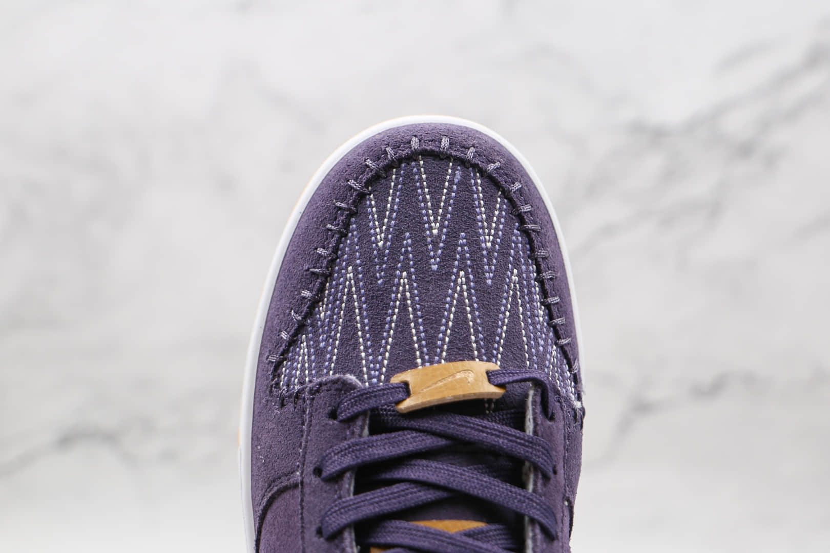 耐克NIKE DUNK SB LOW纯原版本低帮SB DUNK紫色黑色钩板鞋内置气垫 货号：DN1441-500