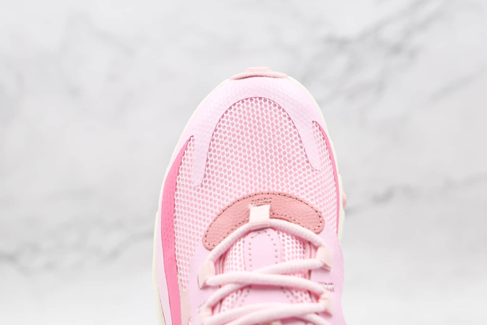 耐克Nike Air Max 270 React纯原版本半掌气垫粉色Max270气垫鞋原档案数据开发 货号：CZ0364-600