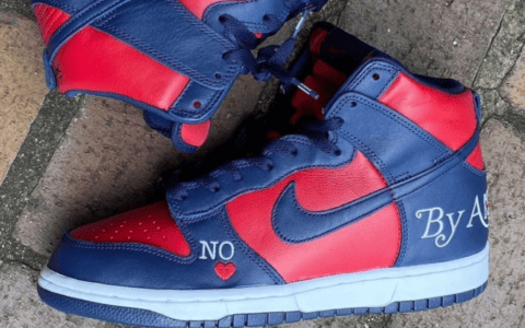 Supreme x Nike SB Dunk第二款配色曝光！红蓝撞色有点抢眼！