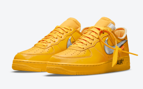 蓝色AF1“MCA”的兄弟款！OW x Nike AF1“艺术馆联名”即将登场！ 货号：DD1876-700