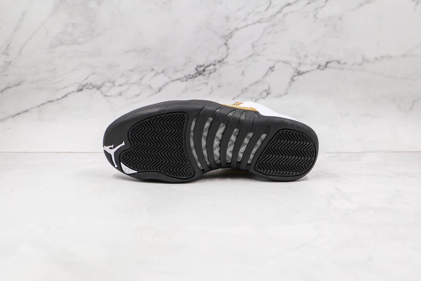 乔丹Air Jordan 12纯原版本黑白金色AJ12篮球鞋原档案数据开发 货号：CT8013-170