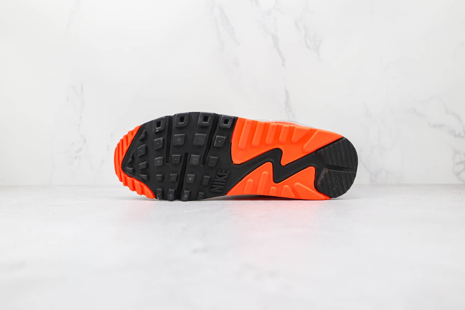 耐克Nike Air Max 90纯原版本白灰红色半掌气垫Max90气垫鞋原档案数据开发 货号：CT4352-103