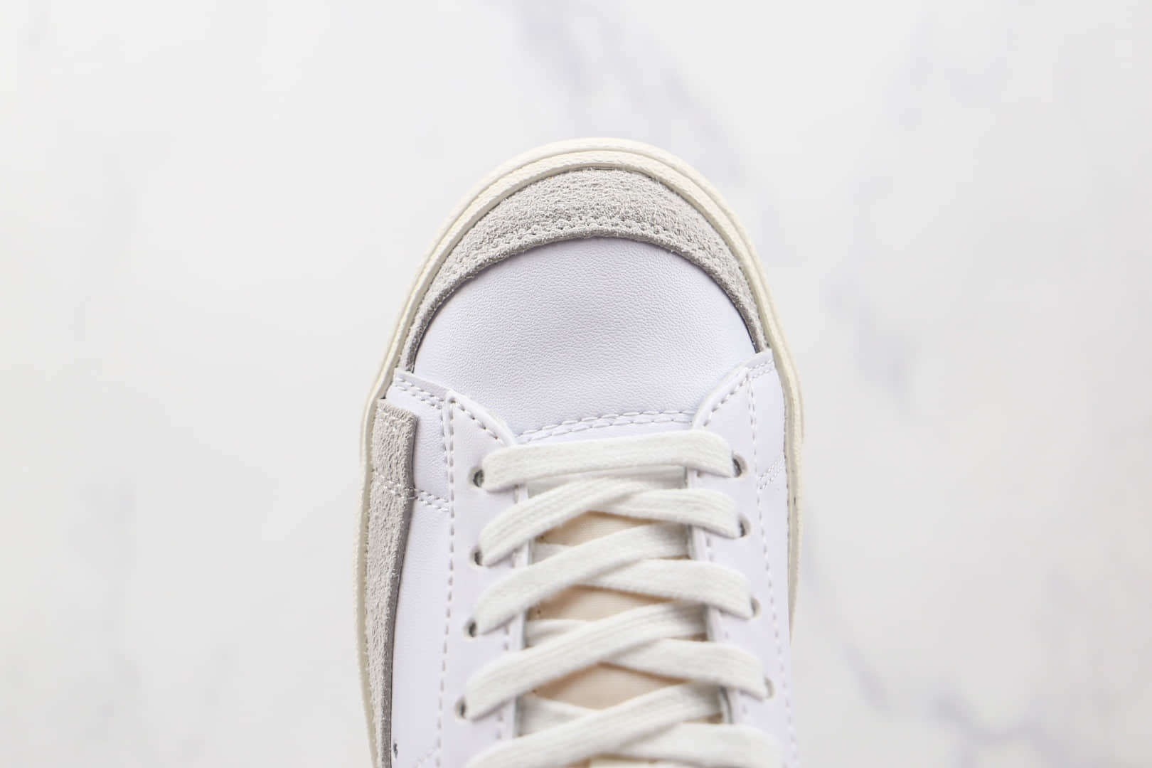 耐克NIKE Blazer LOW 77 VNTG纯原版本低帮开拓者白蓝色板鞋原楦头纸板打造 货号：DA6364-103