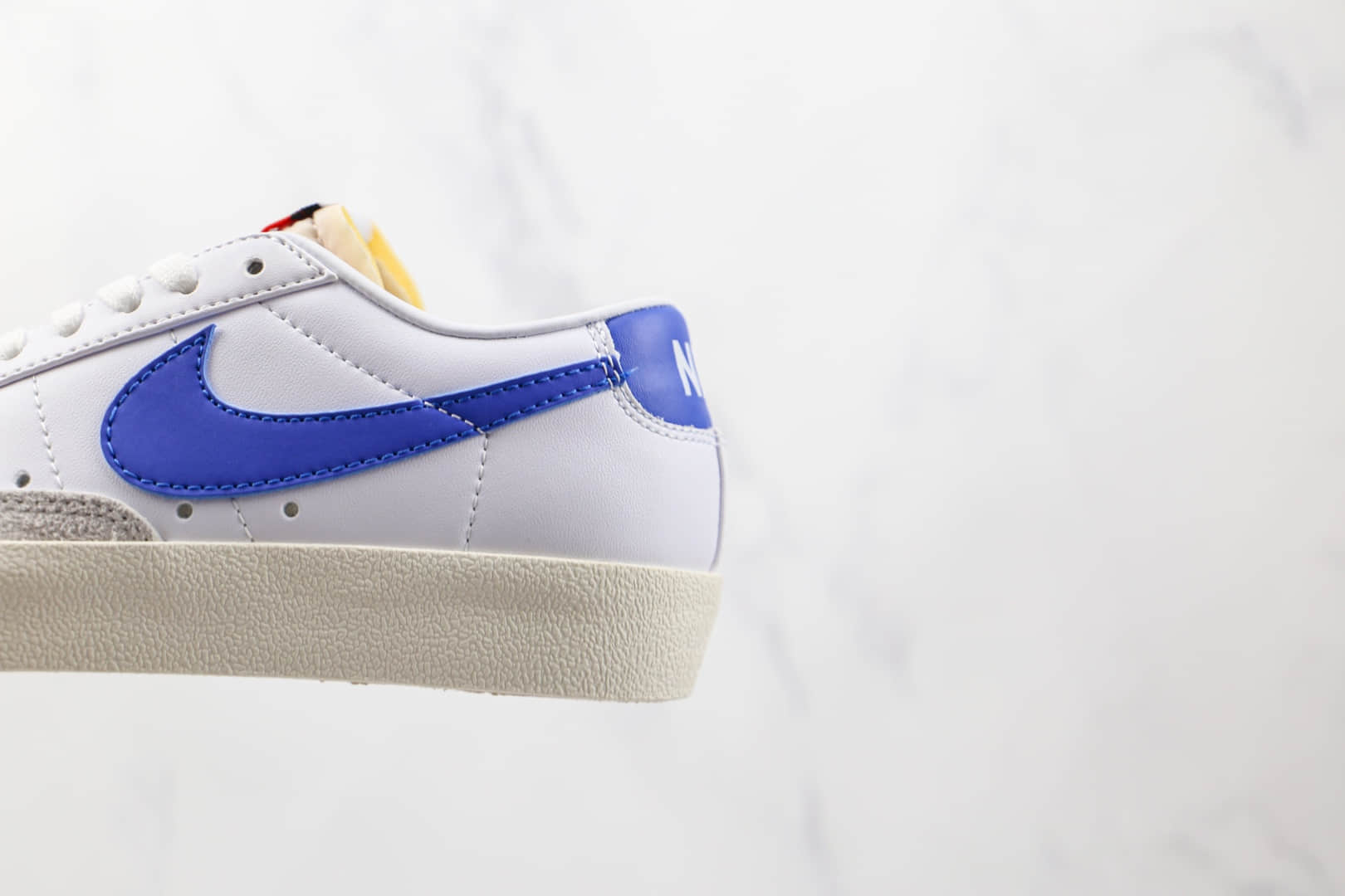 耐克NIKE Blazer LOW 77 VNTG纯原版本低帮开拓者白蓝色板鞋原楦头纸板打造 货号：DA6364-103