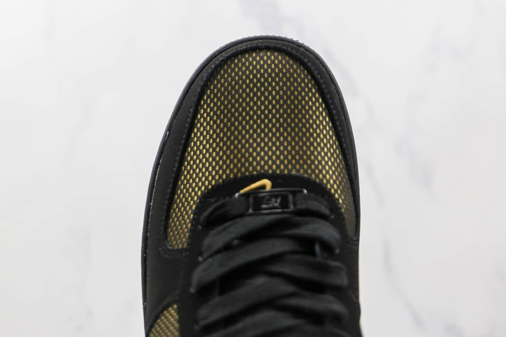 耐克Nike Air Force 1 Low Legendary纯原版本低帮空军一号网面黑金色板鞋内置气垫 货号：DM8077-001