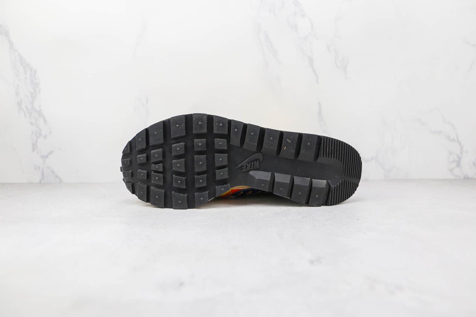耐克Nike VaporWaffle “Black”WSD x sacai x Jean Paul Gaultier三方联名款Sacai卡其色黄蓝绿缝线老爹鞋原楦头纸板打造 货号：DH9186-200