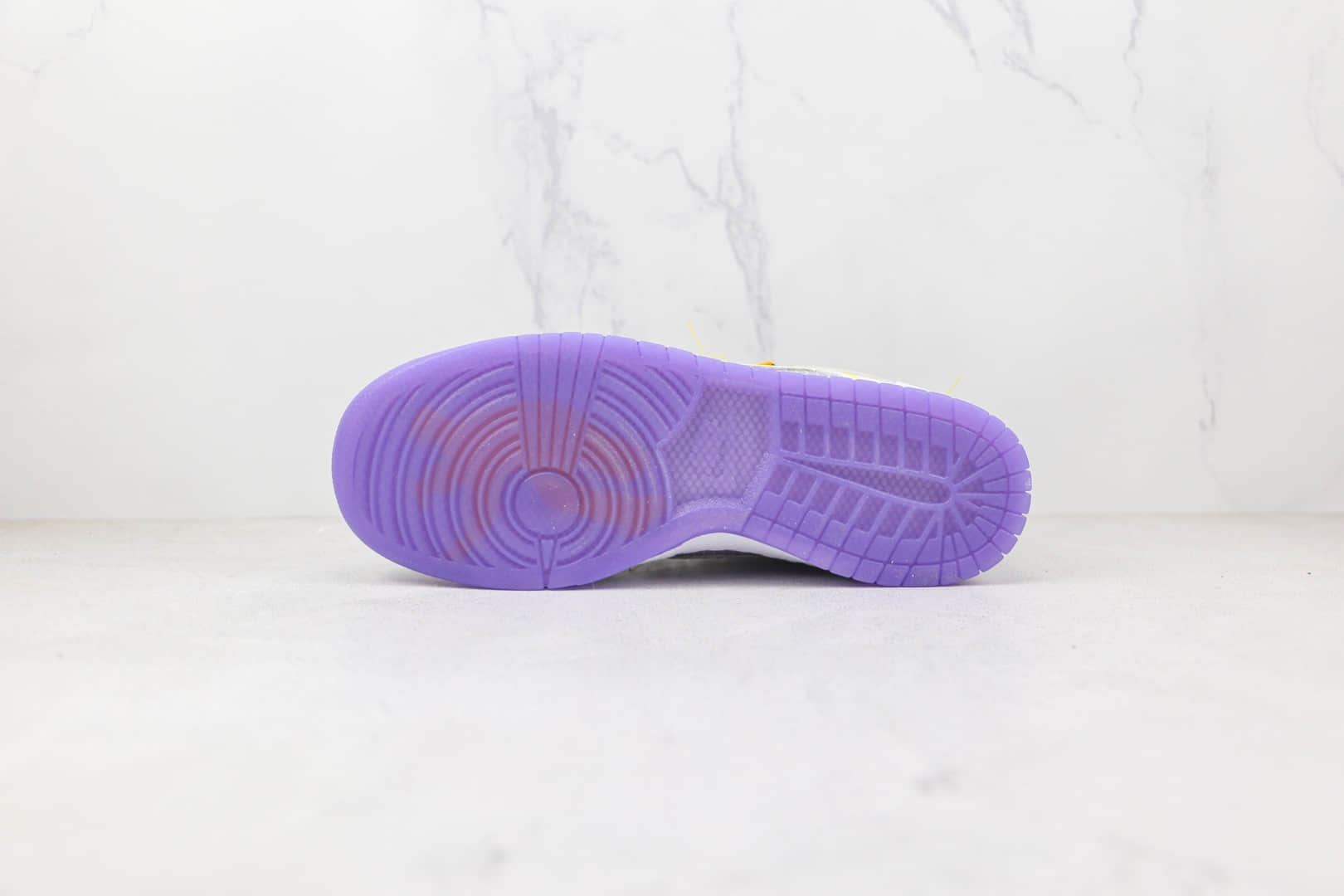耐克Union x Nike Dunk Low纯原版本联名网格Dunk紫金湖人原鞋开模 货号：DJ9649-500