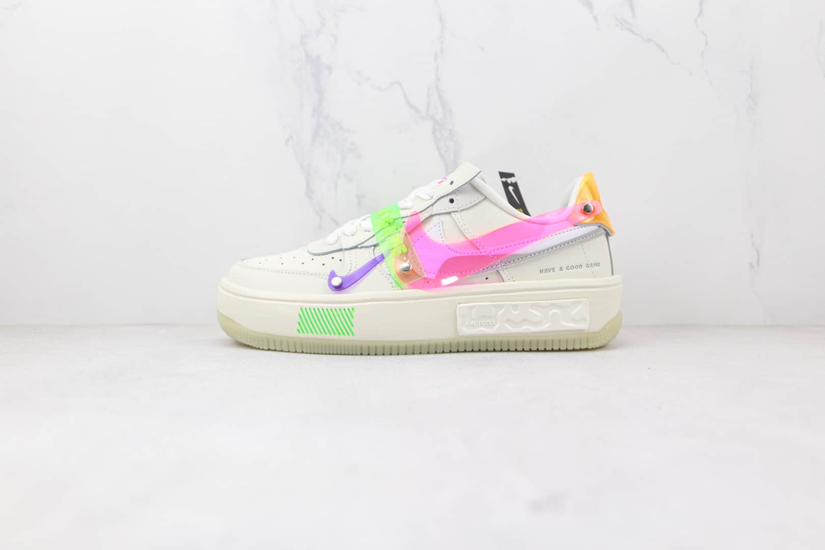 耐克Nike Air Force 1 Fontanka纯原版本电竞主题低帮空军一号瑞亚电玩板鞋原盒原标 货号：DO2332-111