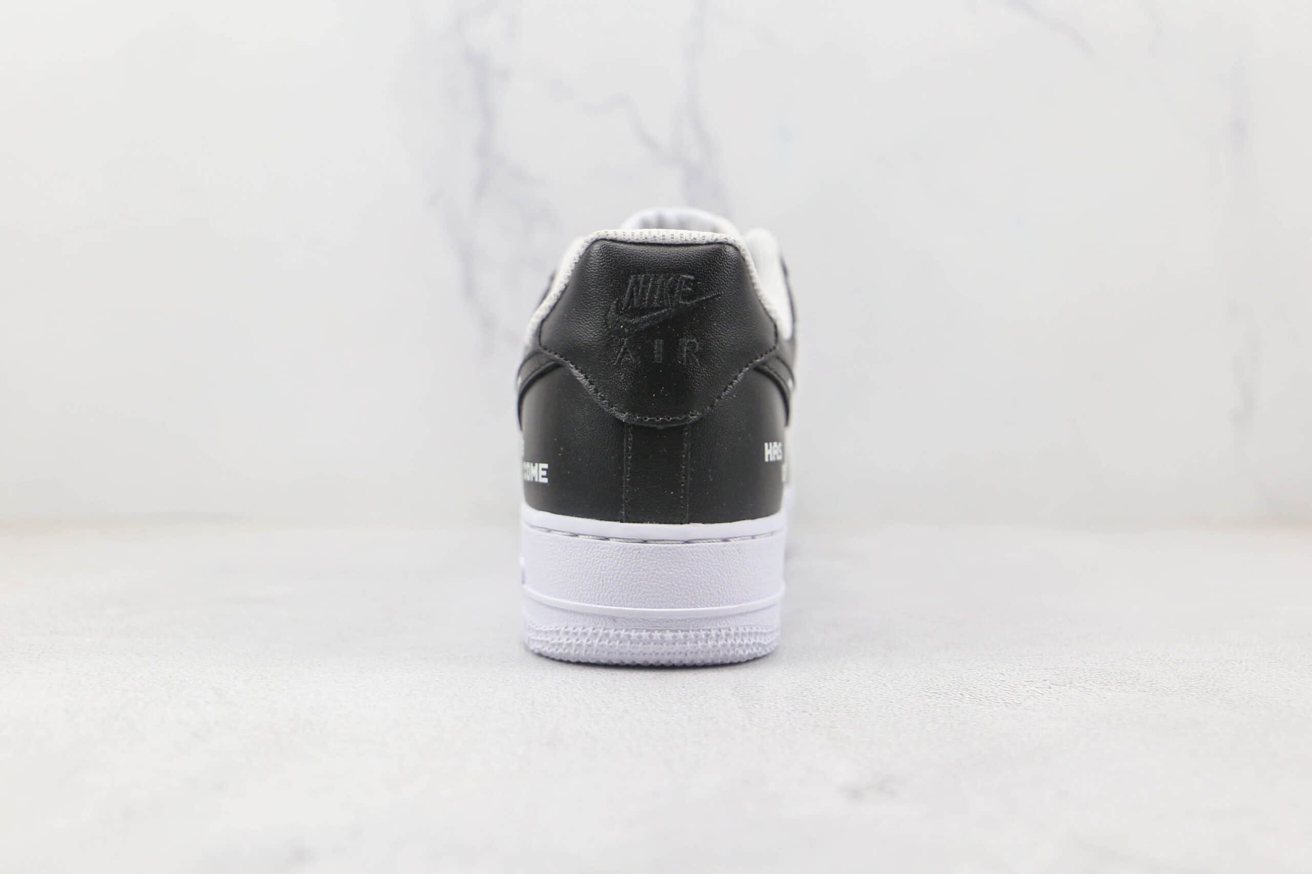 耐克Nike Air Force1纯原版本低帮空军一号赛博朋克黑粉电玩像素板鞋内置气垫 货号：CW2288-111