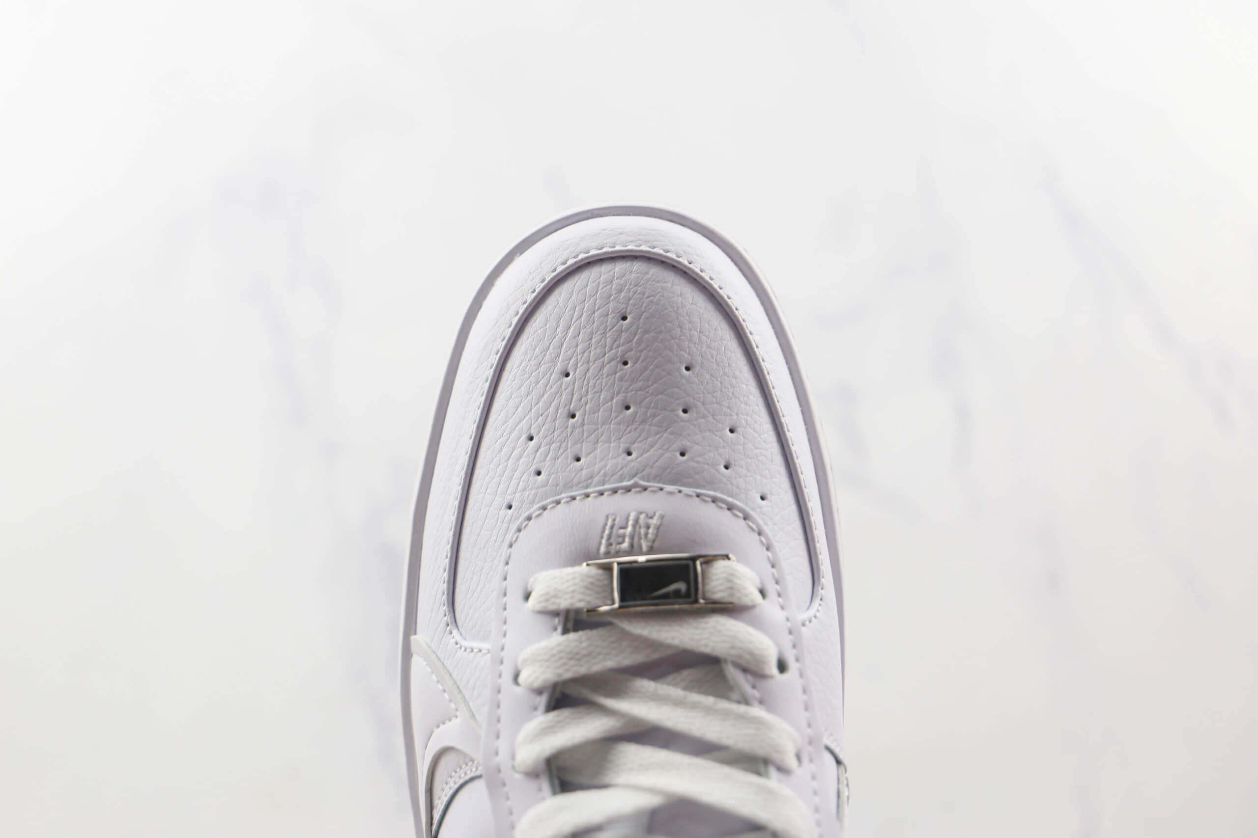 耐克Nike Air Force 1 07 Low纯原版本厚底空军一号纯白解构板鞋内置气垫 货号：DJ9946-100