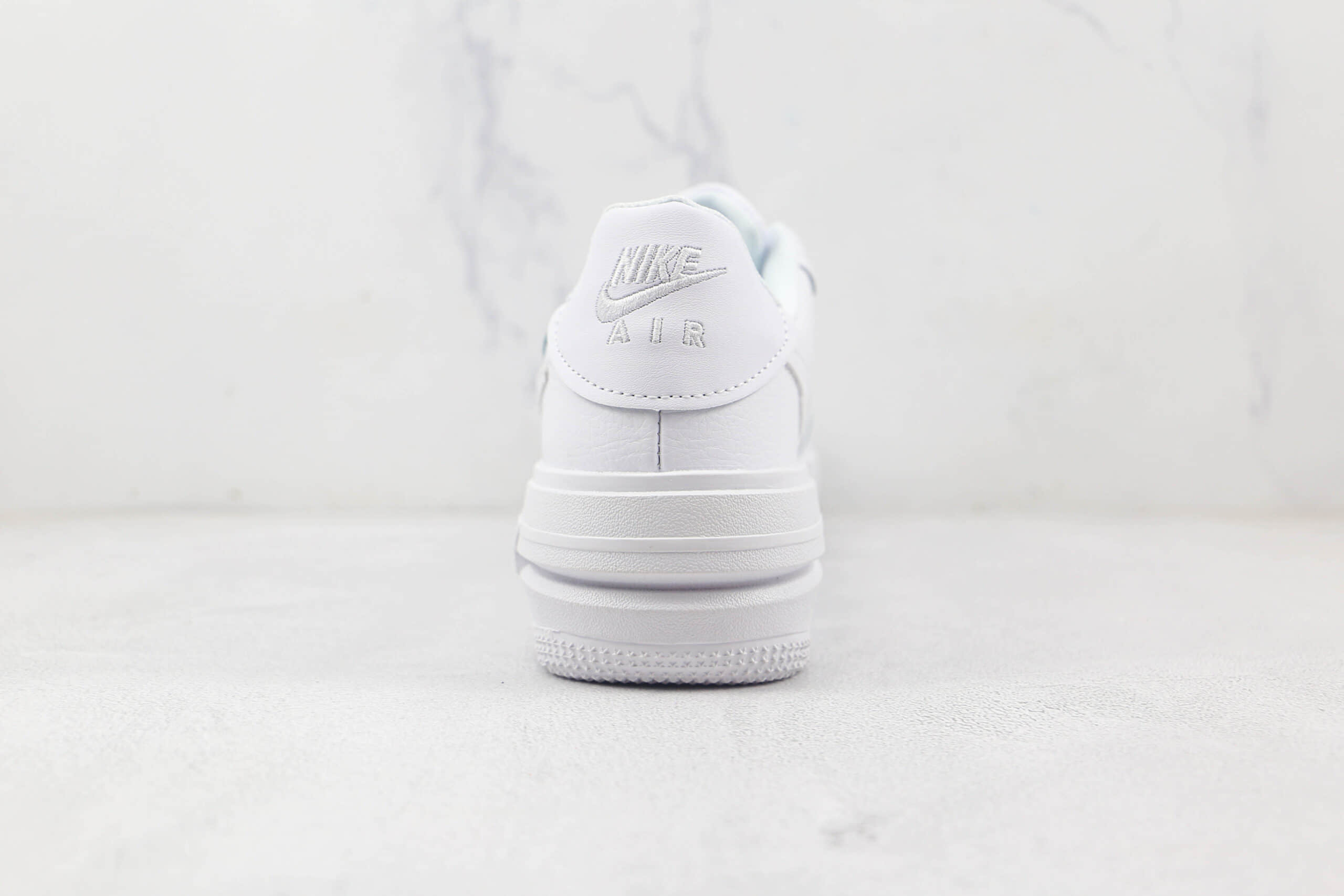 耐克Nike Air Force 1 07 Low纯原版本厚底空军一号纯白解构板鞋内置气垫 货号：DJ9946-100