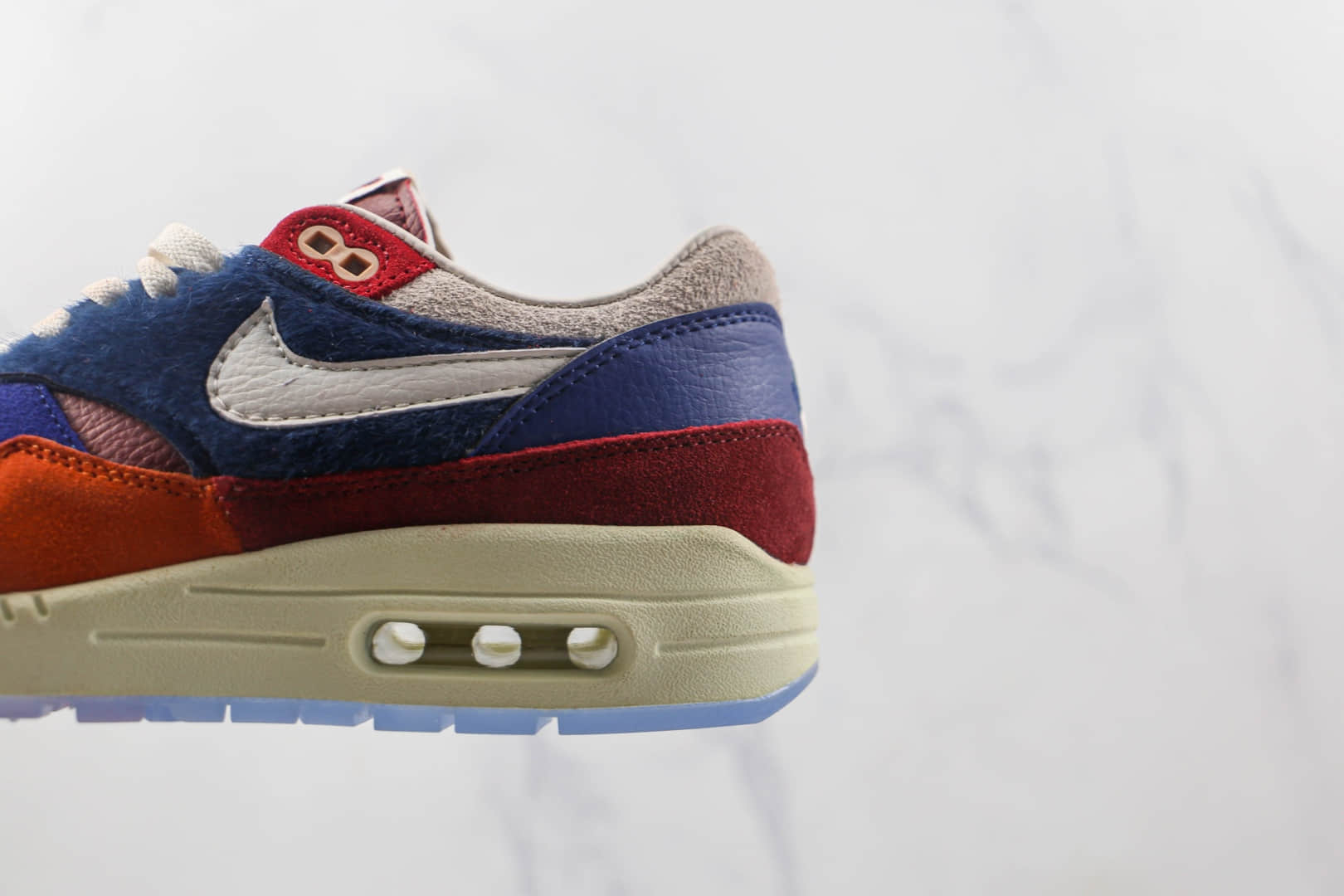 耐克Nike Air Max1 SP Won-Ang x Kasina联名款纯原版本棕色鸳鸯Max1气垫鞋原盒原标 货号：DQ8475-800
