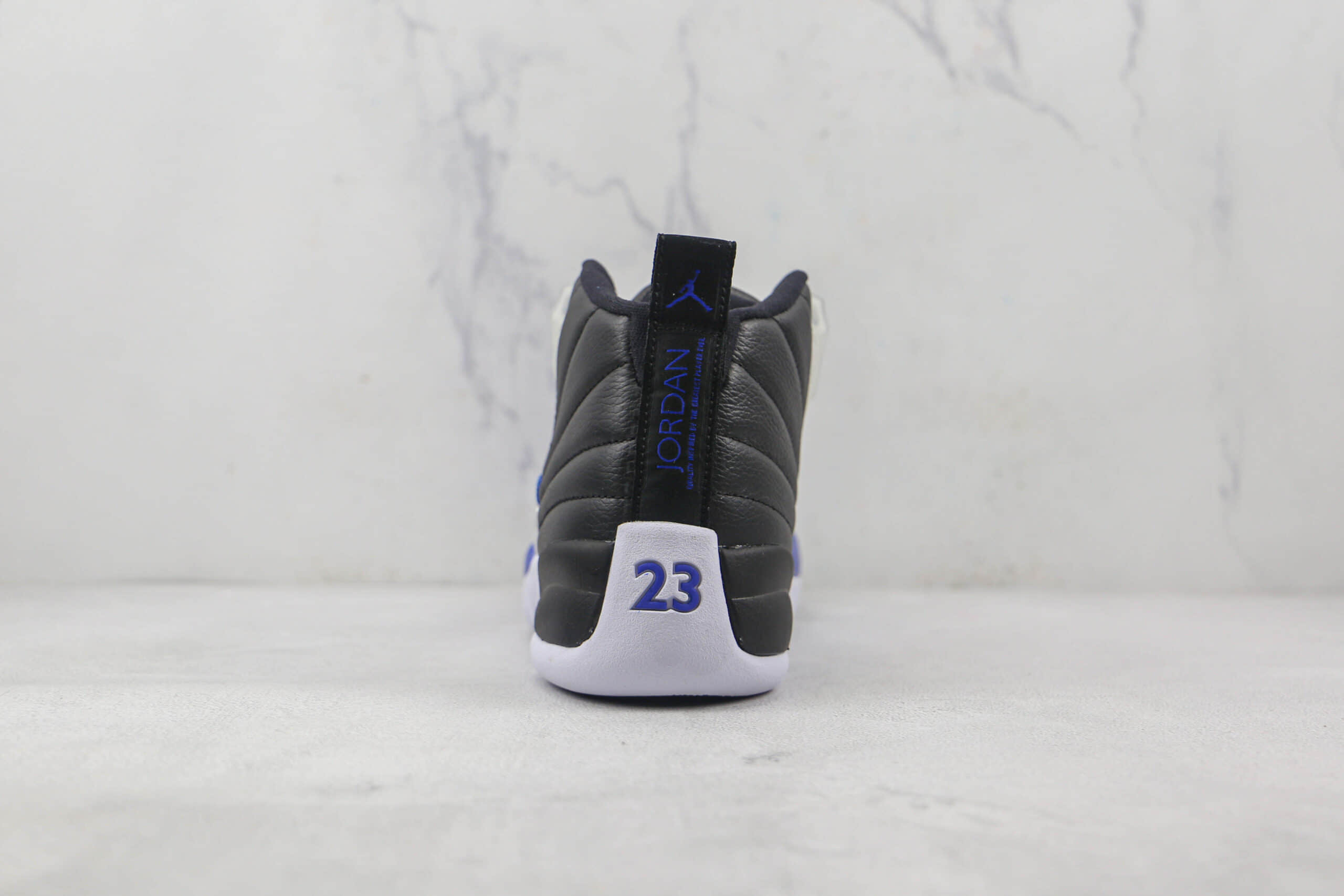 乔丹Air Jordan 12纯原版本高帮AJ12黑蓝色篮球鞋内置碳板支持实战 货号：CT8013-041