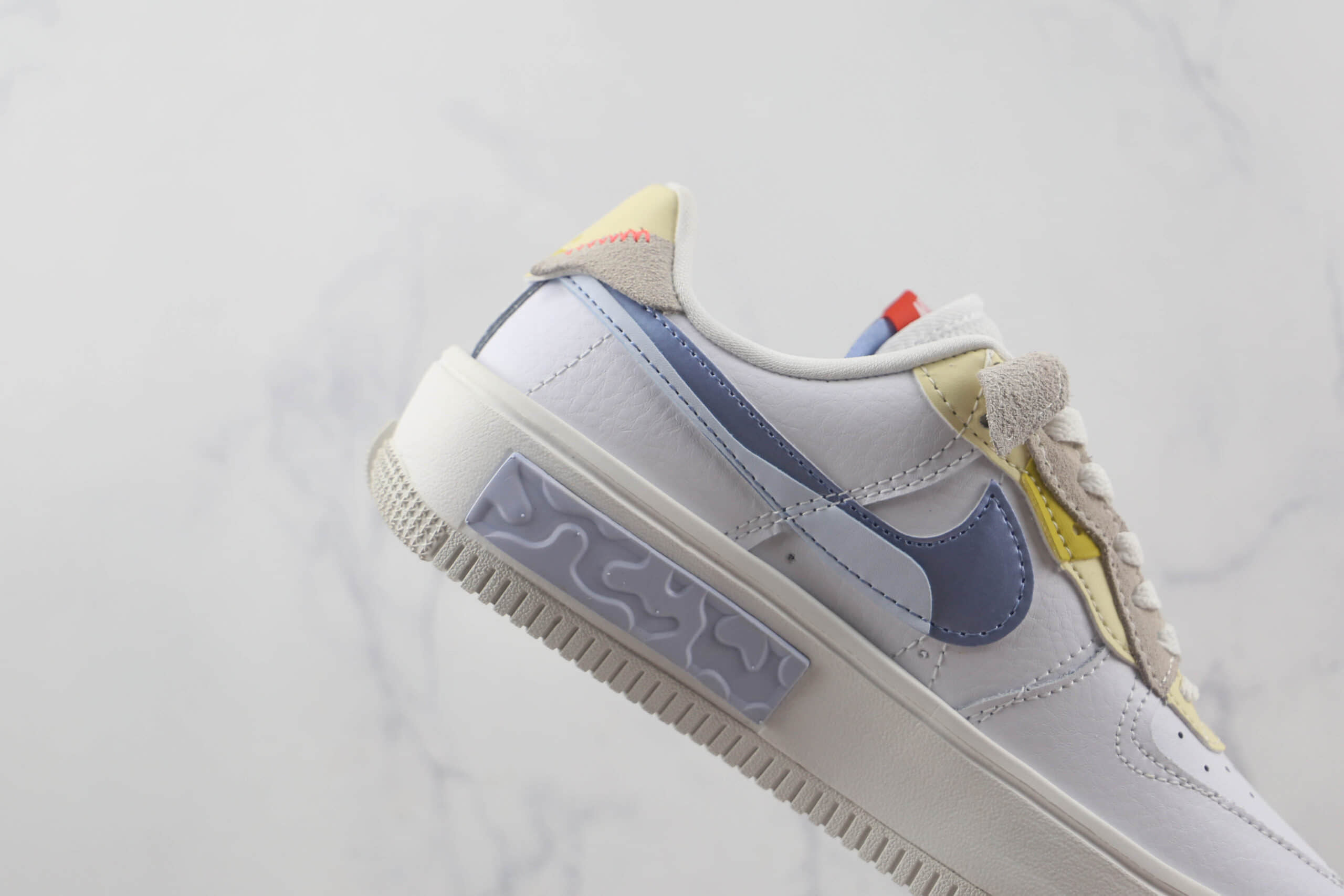 耐克Nike Air Force 1 Fontanka纯原复刻版本天花板空军一号丰塔卡系列爱琴海配色板鞋 货号：DV2175-100