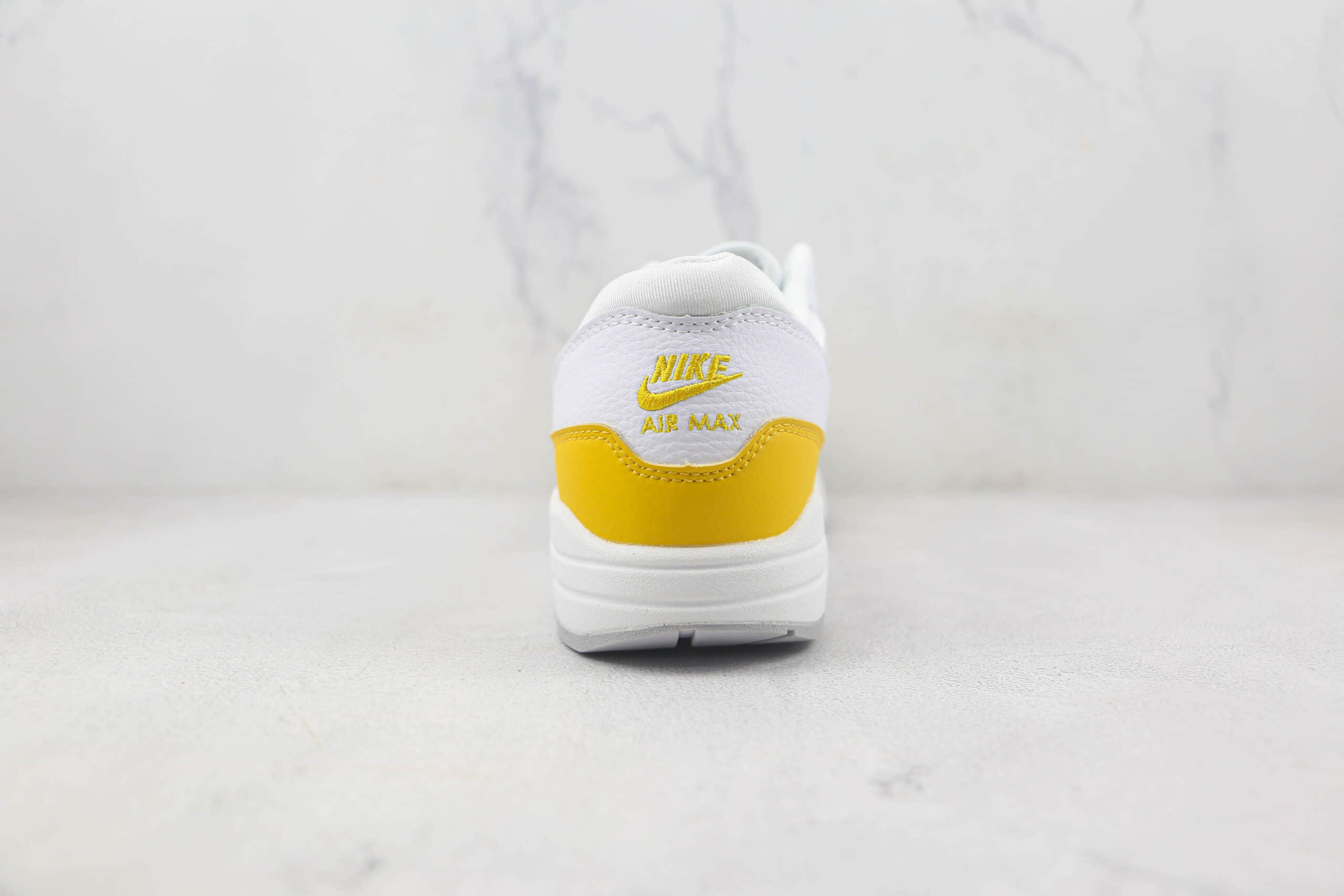 耐克Nike Air Max 1 S莆田纯原复刻版本Max1灰白黄色气垫鞋原档案数据开发 货号：DX2954-001