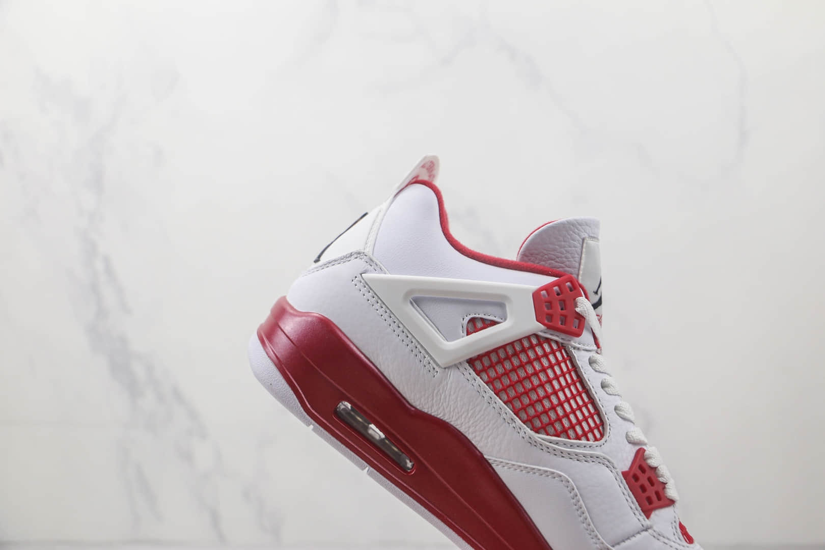 乔丹AIR JORDAN 4 RETRO莆田天花板纯原复刻版本aj4白红色篮球鞋原鞋开模一比一打造 货号：308497-106