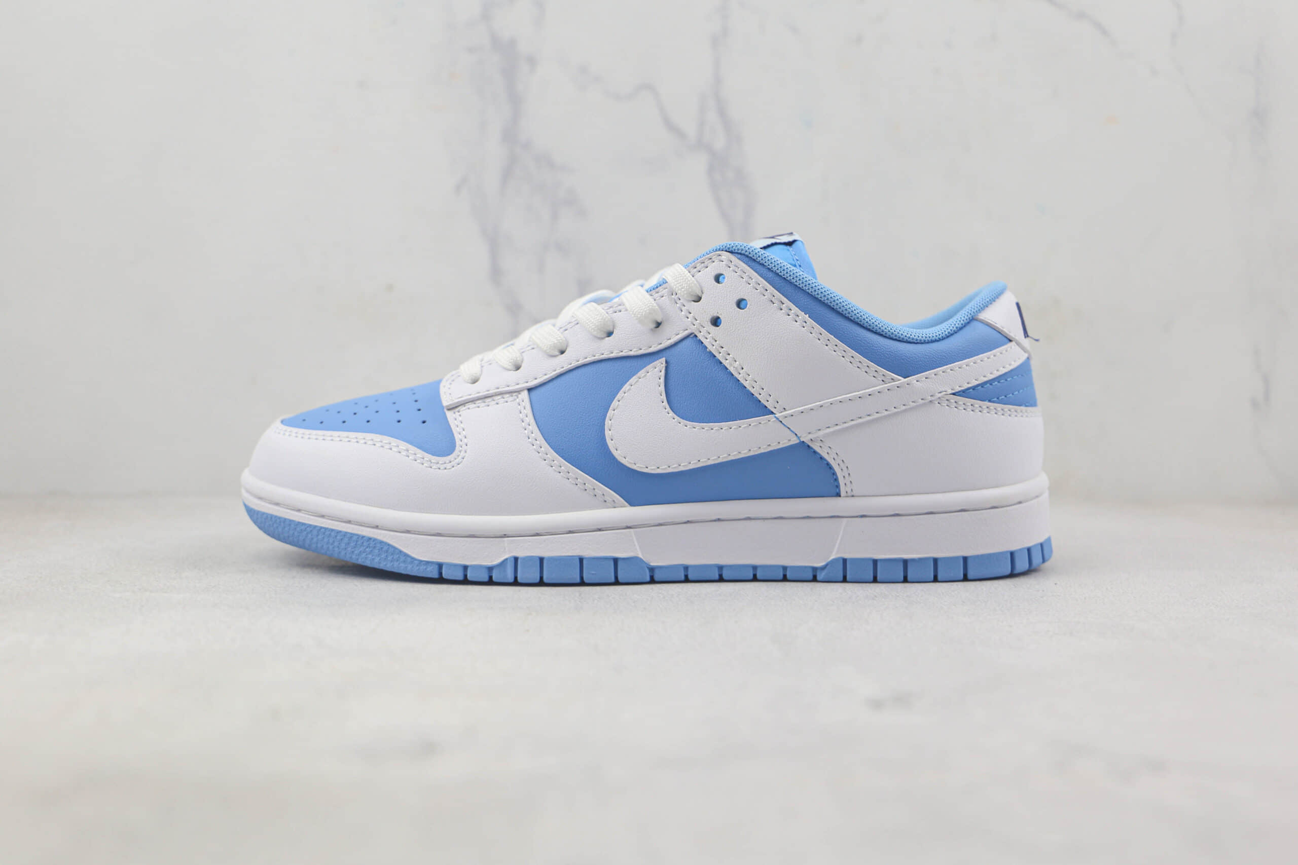 耐克Nike Dunk SB Low莆田天花板纯原复刻版本低帮SB DUNK北卡蓝配色板鞋内置气垫 货号：DJ9955-101