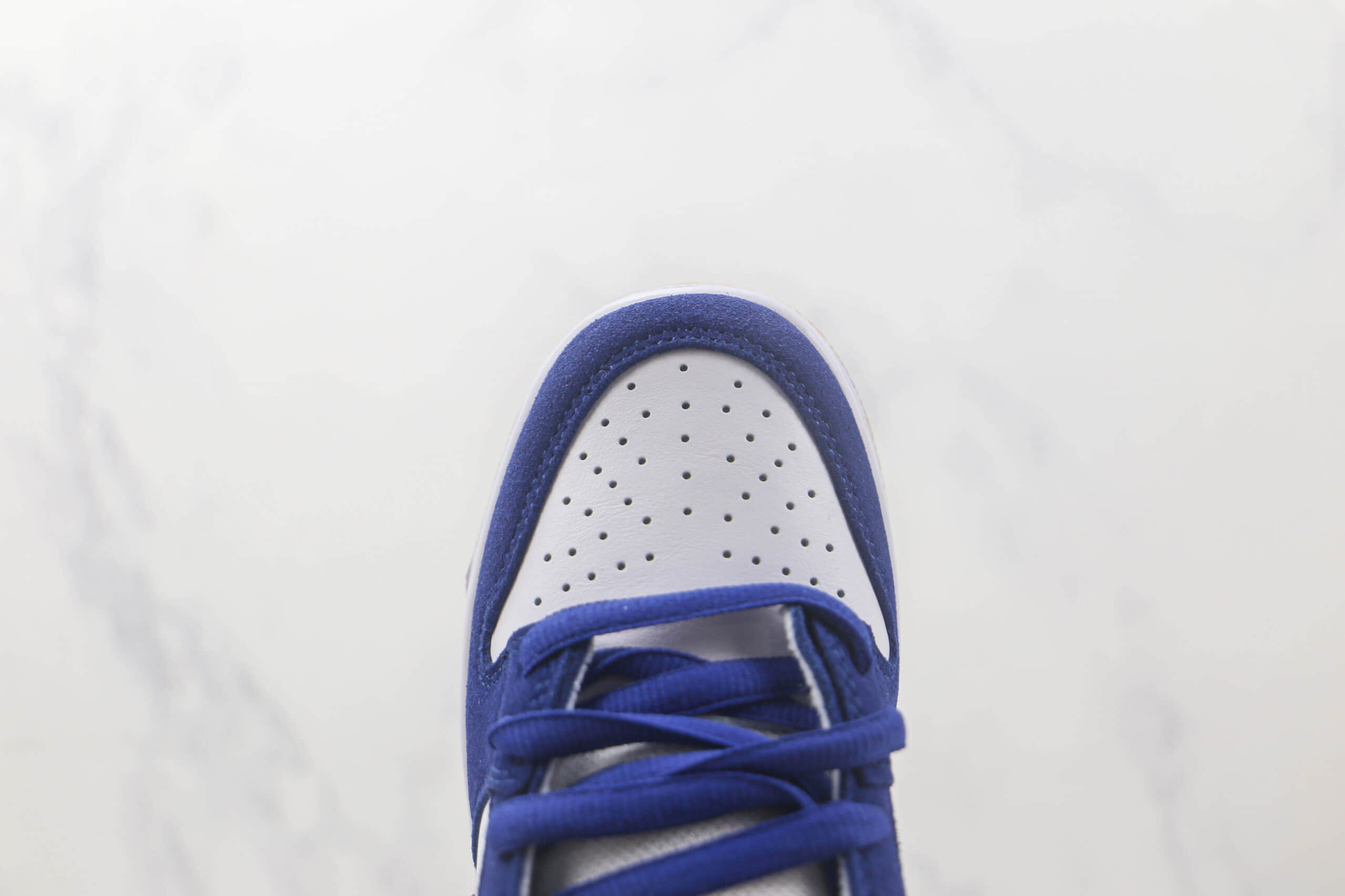 耐克Nike SB Dunk Low Dunk Pro PRM Los Angeles Dodgers纯原版本低帮SB DUNK白蓝色洛杉矶道奇板鞋 耐克DUNK厚鞋舌板鞋 货号：DO9395-400