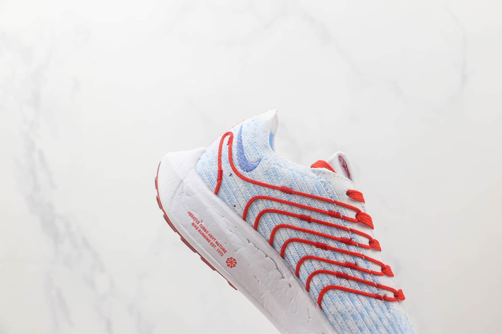 耐克Nike Pegasus Turbo Next Nature纯原版本飞马39代红蓝色超级跑鞋 耐克飞马39代慢跑鞋 货号：DZ5221-100