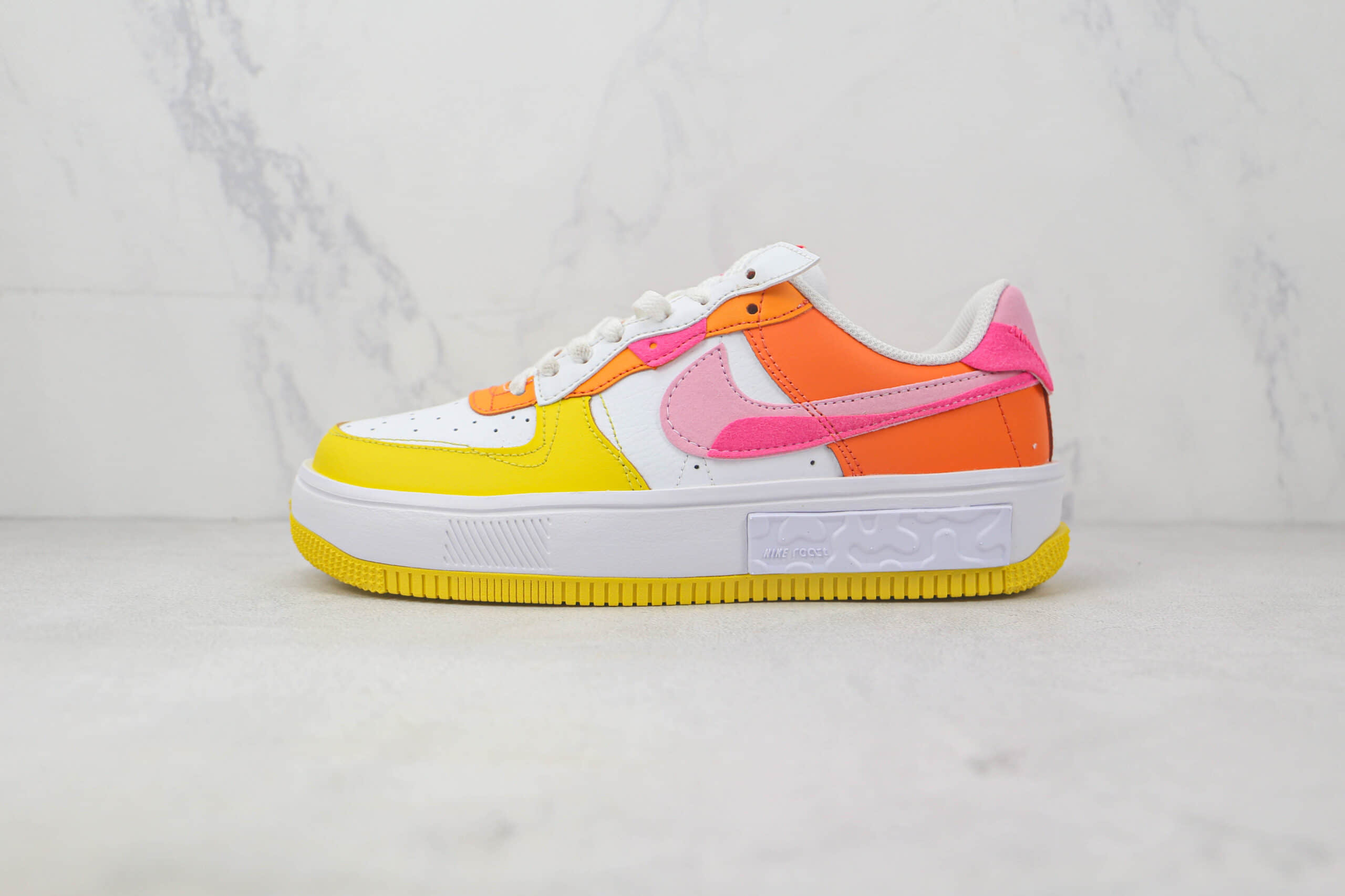 耐克Nike Air Force 1 Low Fontanka莆田纯原复刻版本空军一号马卡龙配色板鞋原楦头纸板打造 货号：DX2675-100