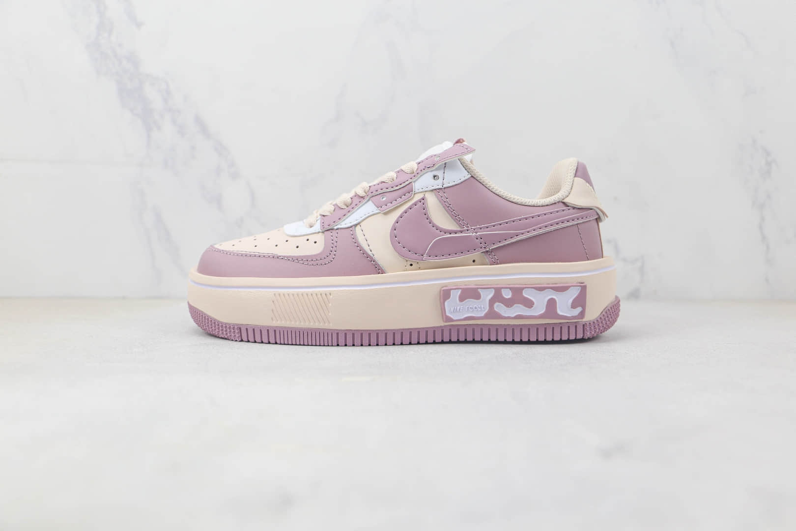 耐克Nike Air Force 1 '07 Low纯原版本低帮空军一号糖果屋拼接马卡龙板鞋 耐克空军一号系列板鞋 货号：CW6688-609