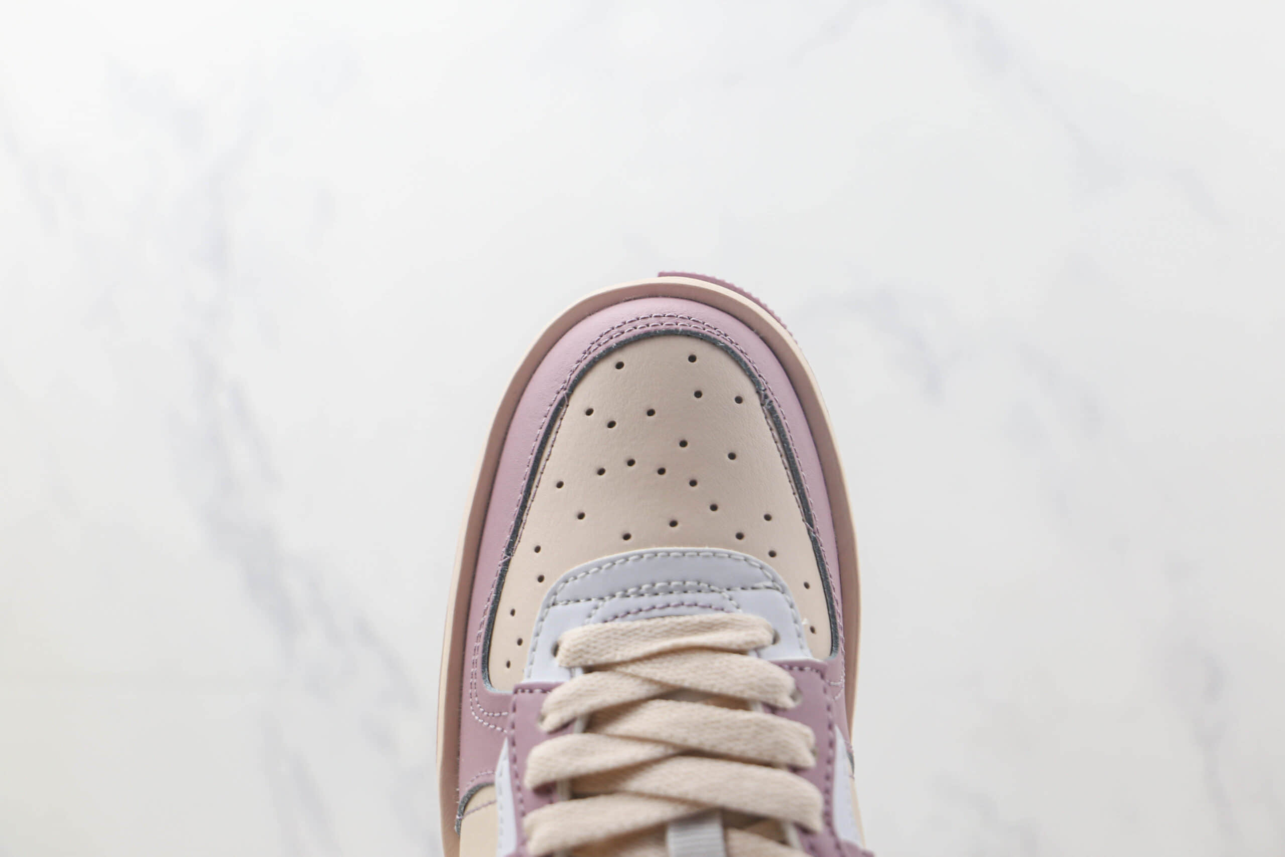 耐克Nike Air Force 1 '07 Low纯原版本低帮空军一号糖果屋拼接马卡龙板鞋 耐克空军一号系列板鞋 货号：CW6688-609