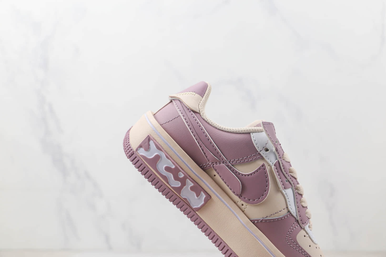 耐克Nike Air Force 1 '07 Low纯原版本低帮空军一号糖果屋拼接马卡龙板鞋 耐克空军一号系列板鞋 货号：CW6688-609