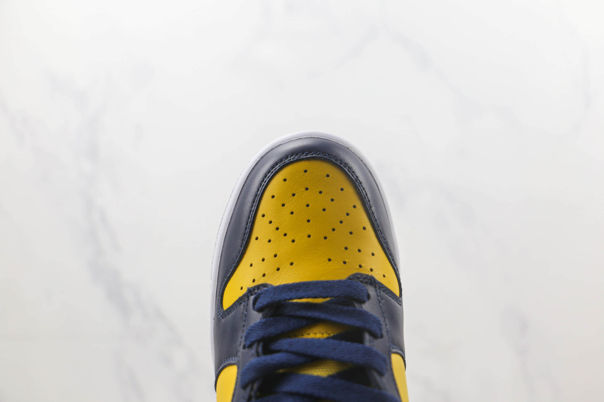 耐克Nike Dunk High Michigan纯原版本高帮DUNK密歇根黄色板鞋 耐克高帮DUNK板鞋 货号：CZ8149-700