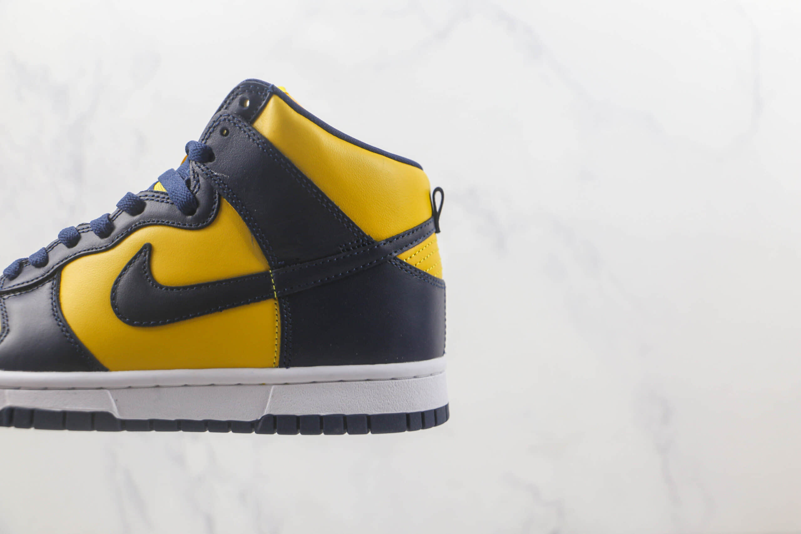 耐克Nike Dunk High Michigan纯原版本高帮DUNK密歇根黄色板鞋 耐克高帮DUNK板鞋 货号：CZ8149-700