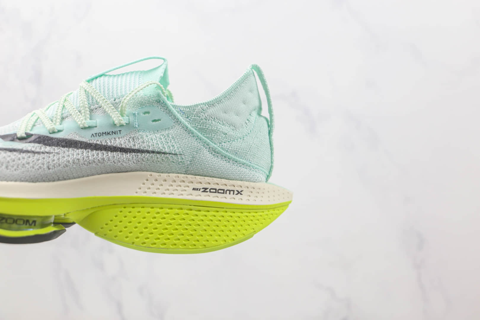 耐克Nike Air Zoom Alphafly NEXT%2 Proto纯原版本马拉松NEXT%系列跑鞋 耐克NEXT公路竞速薄荷绿跑鞋 货号：DV9422-300