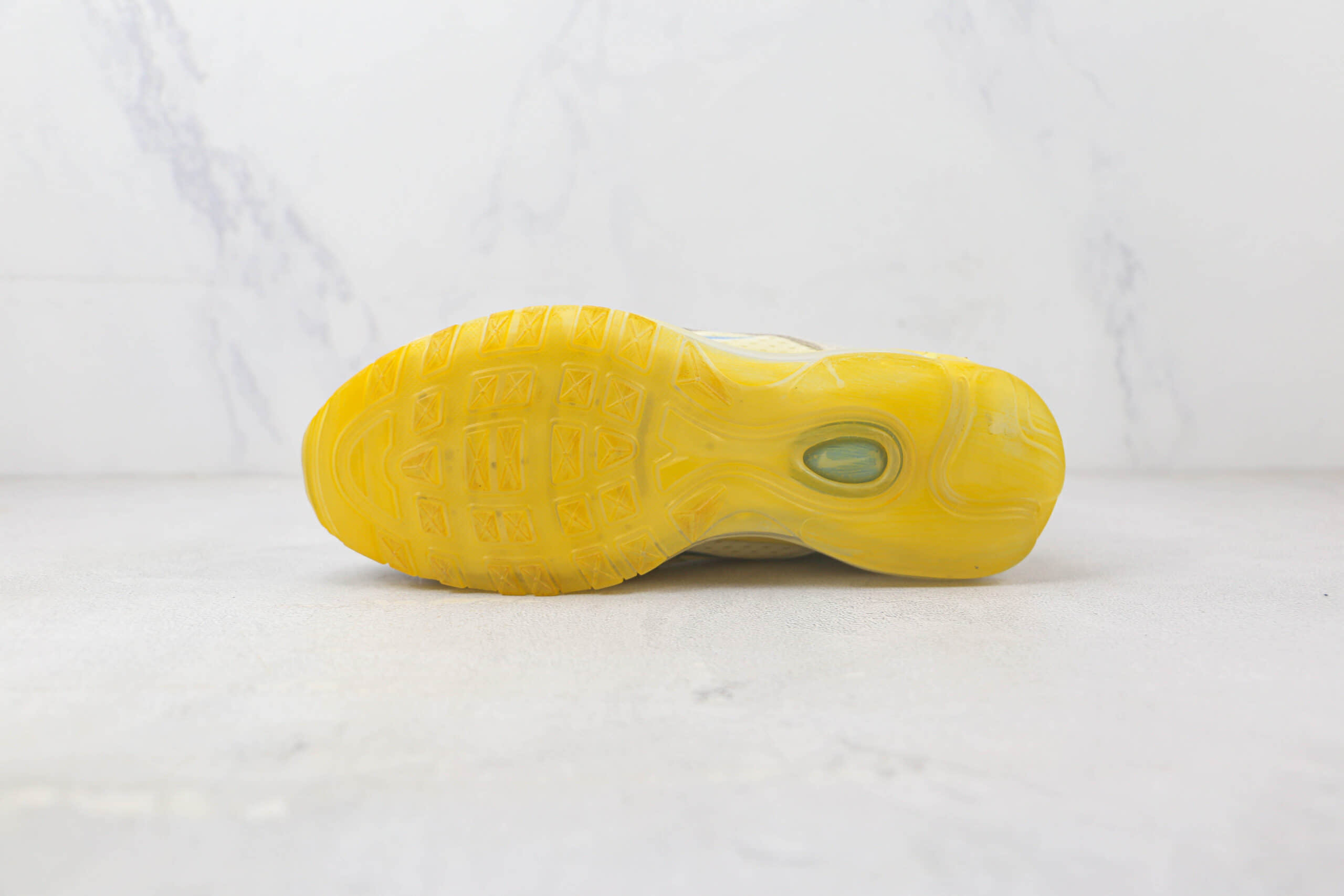 耐克Nike Air Max 97纯原版本Max97椰奶做旧配色子弹头系列气垫鞋 耐克Max系列气垫鞋 货号：DV1489-141