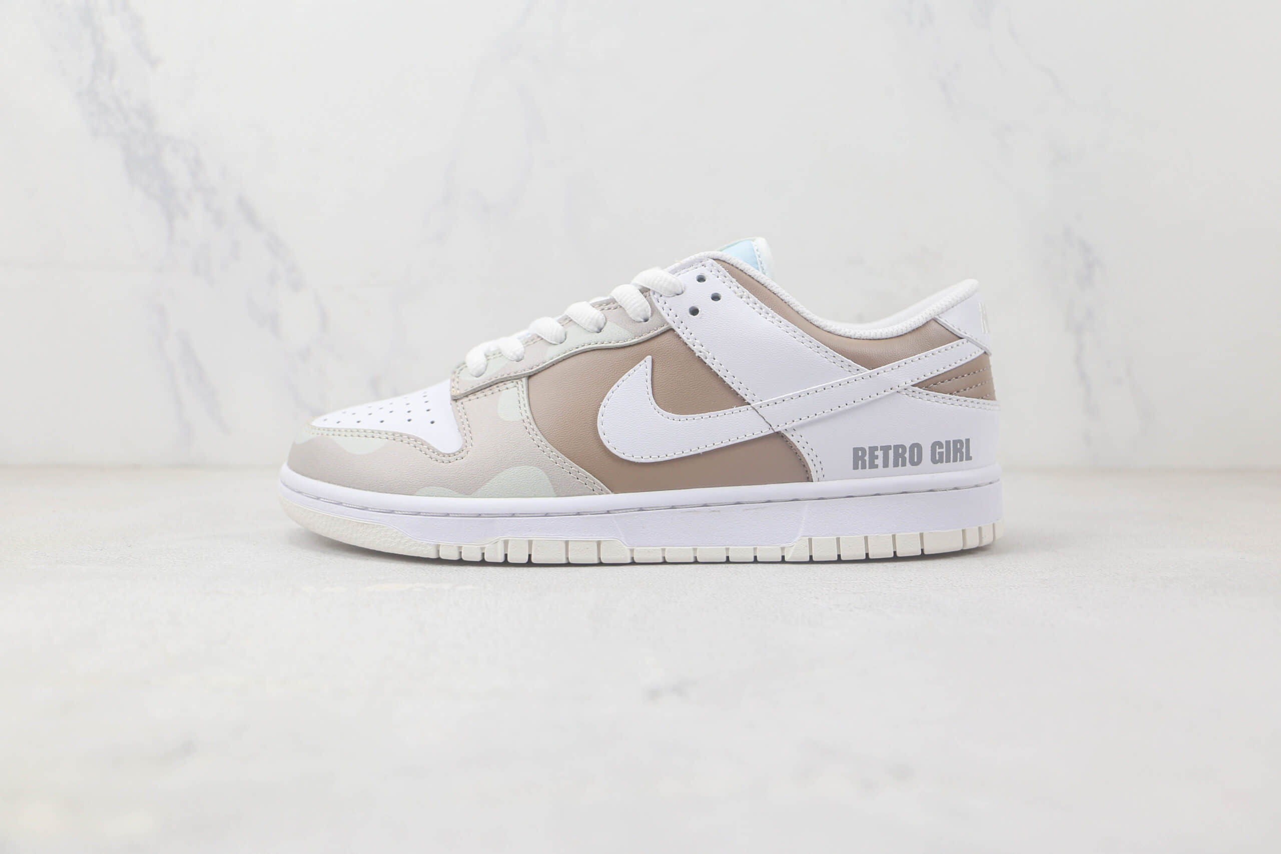 耐克Nike SB Dunk Low Dunk纯原版本低帮SB DUNK白棕色板鞋 莆田天花板DUNK系列 货号：NY3325-203