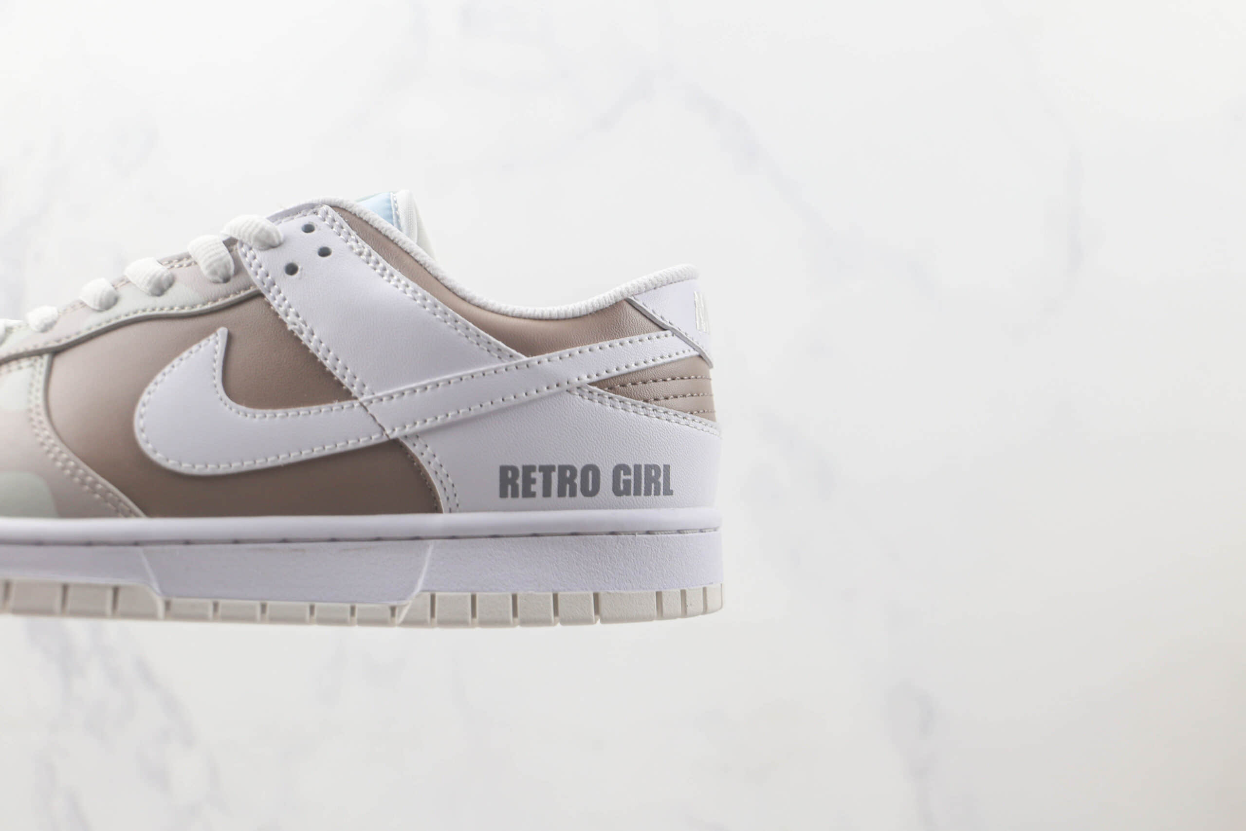 耐克Nike SB Dunk Low Dunk纯原版本低帮SB DUNK白棕色板鞋 莆田天花板DUNK系列 货号：NY3325-203