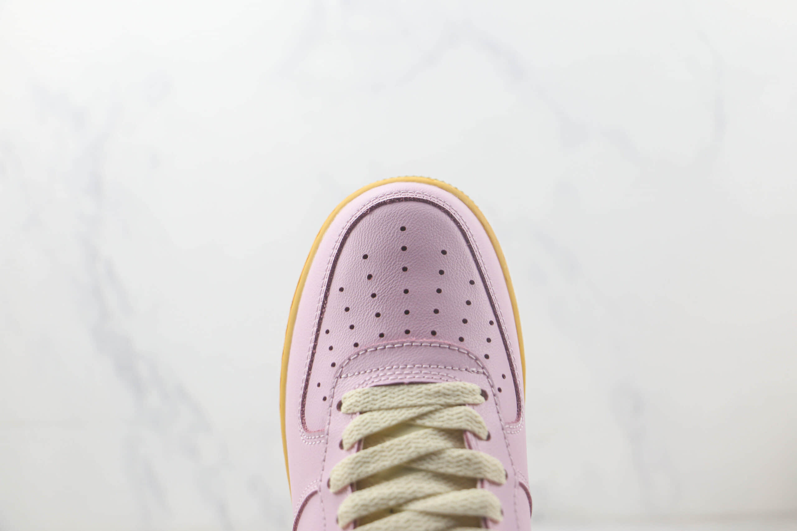 耐克Nike Air Force 1 Low 07纯原版本低帮空军一号鸳鸯勾粉色板鞋 耐克空军一号校园板鞋 货号：DX2667-600