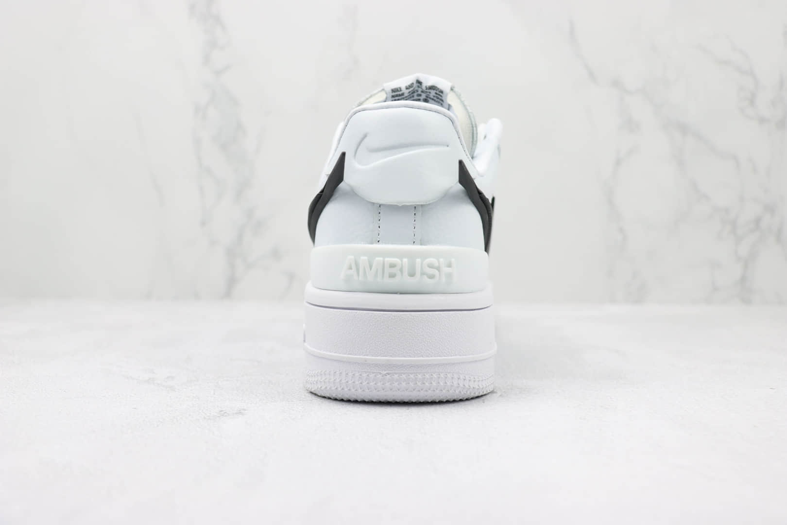 耐克Nike Air Force 1 Low SP纯原版本低帮空军一号埋伏系列白色黑勾板鞋 耐克空军一号系列板鞋 货号：DV3464-002