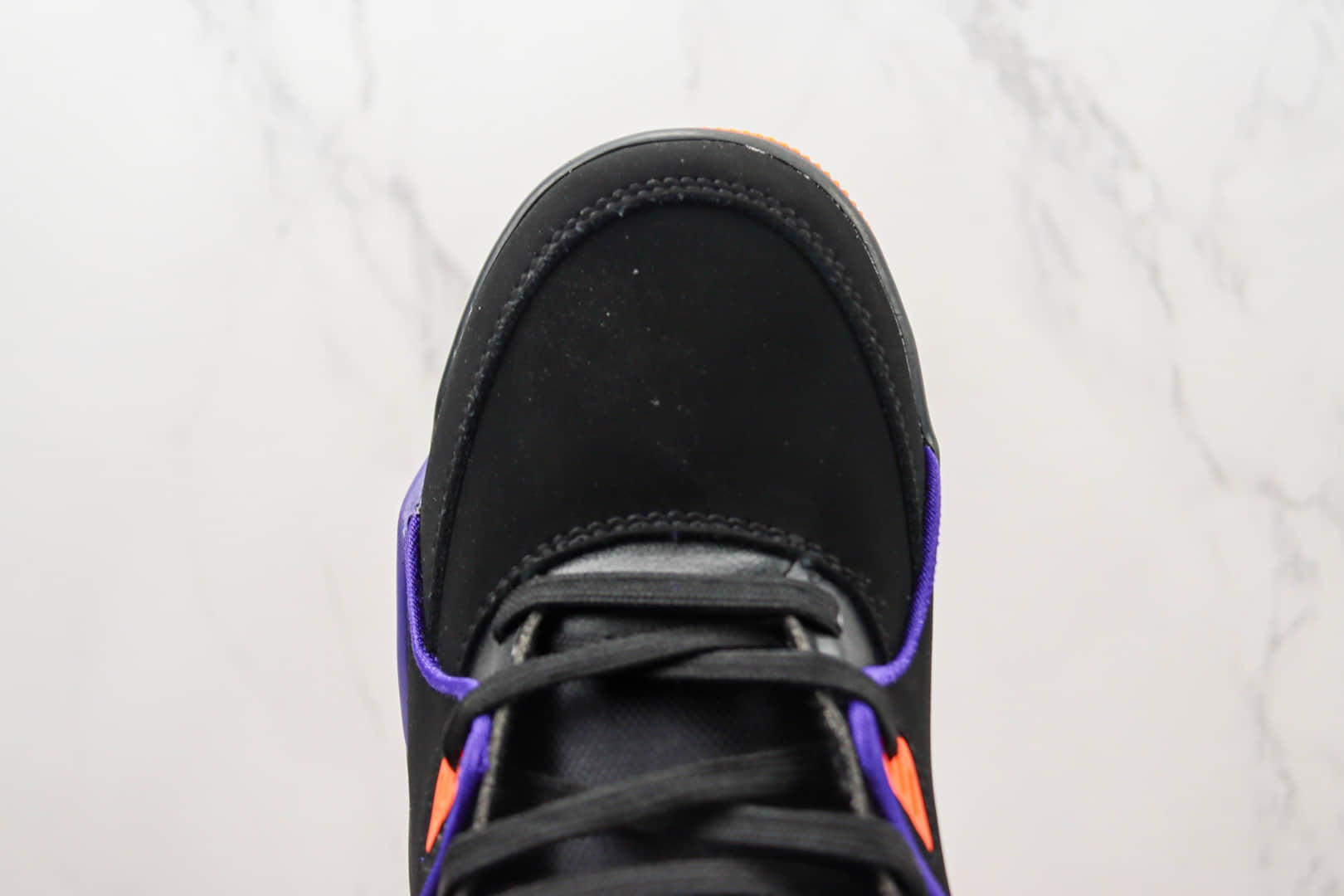 耐克Nike Air Flight 89纯原版本星际主题Flight 89黑紫色篮球鞋 莆田耐克篮球鞋系列 货号：CU4838-001