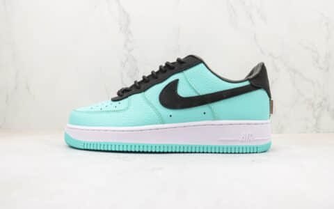 耐克Nike Air Force 1 Low 1837 x Tiffany & CO蒂芙尼联名款纯原版本低帮空军一号板鞋 耐克AF1板鞋 货号：DZ1382-001