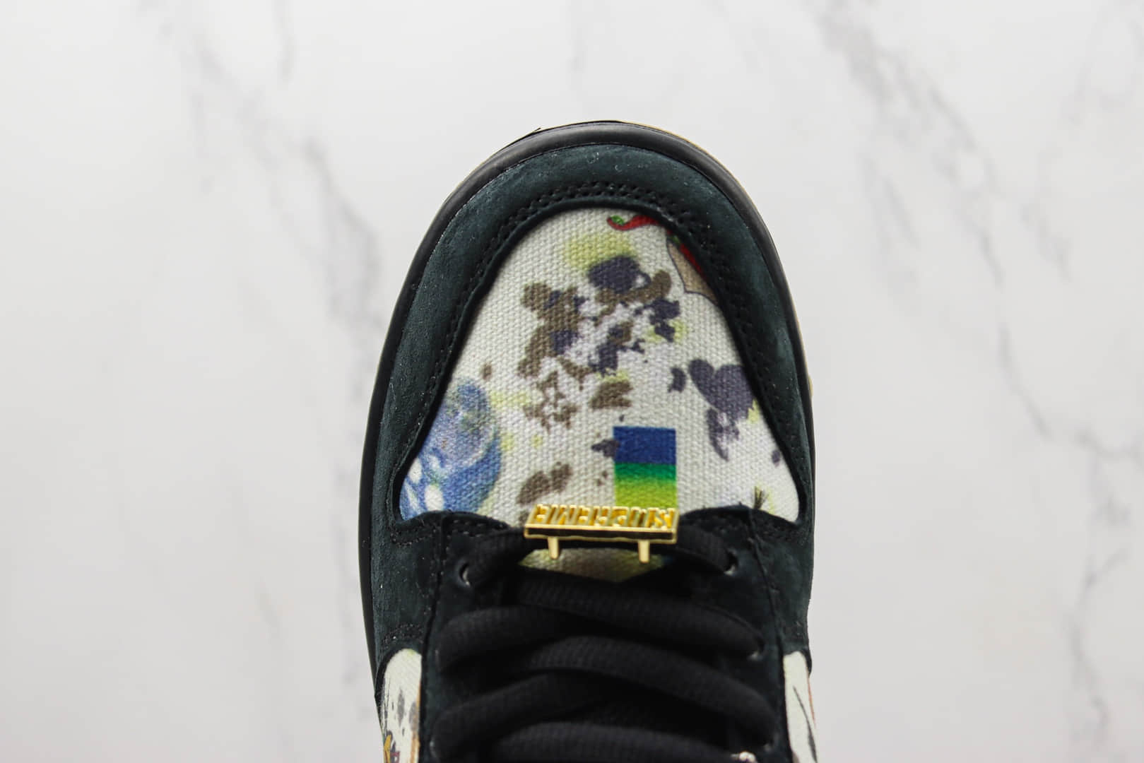 耐克Nike SB Zoom Dunk Low纯原版本低帮Dunk黑彩渲染涂鸦板鞋 莆田天花板Dunk系列 货号：FD8778-001