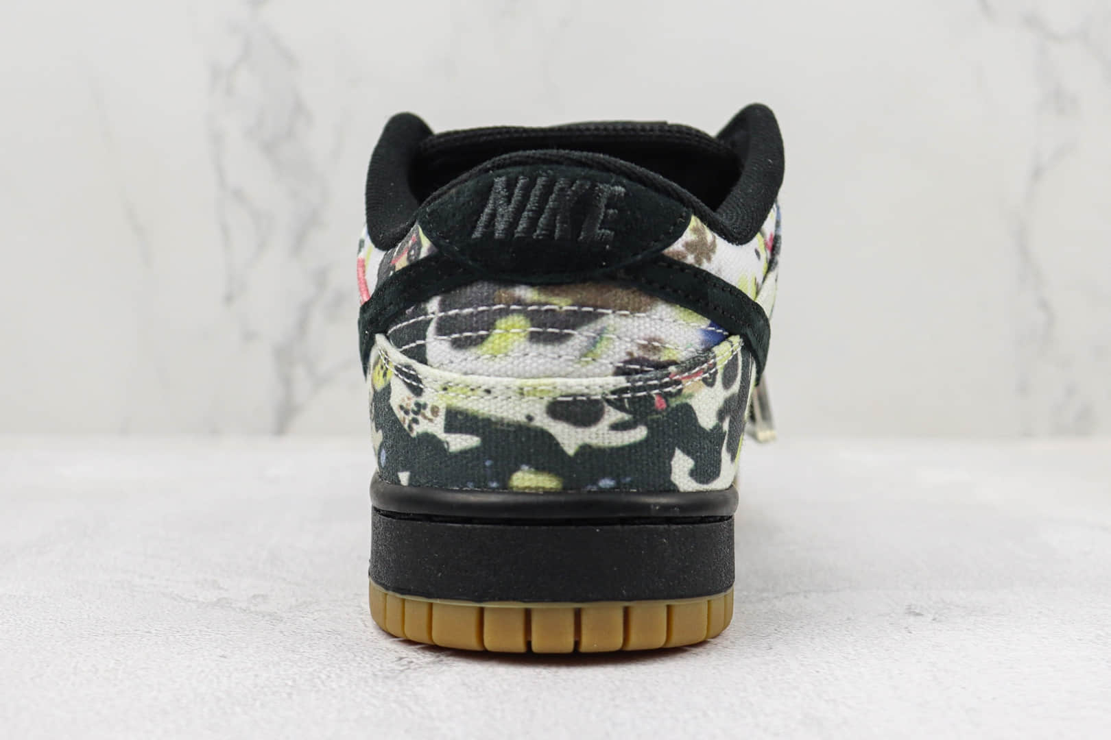 耐克Nike SB Zoom Dunk Low纯原版本低帮Dunk黑彩渲染涂鸦板鞋 莆田天花板Dunk系列 货号：FD8778-001
