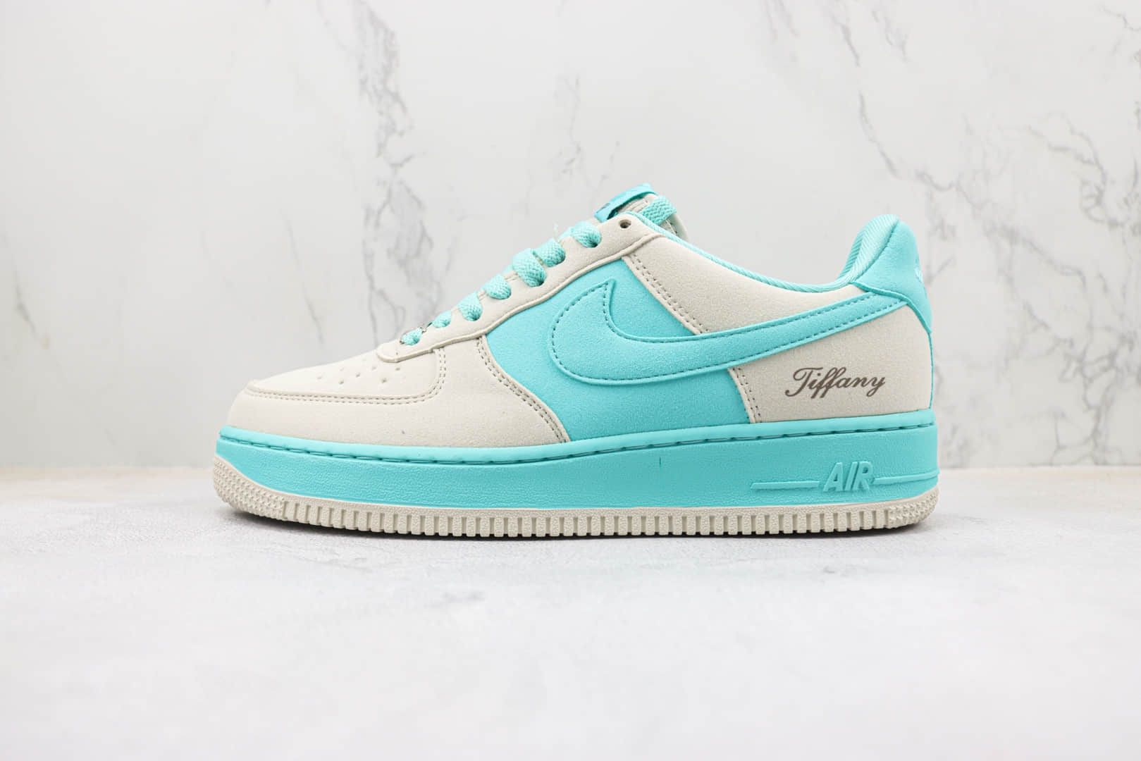 耐克Nike Air Force 1 Low纯原版本空军一号灰蒂芙尼绿板鞋 莆田天花板AF1系列 货号：DZ1382-003