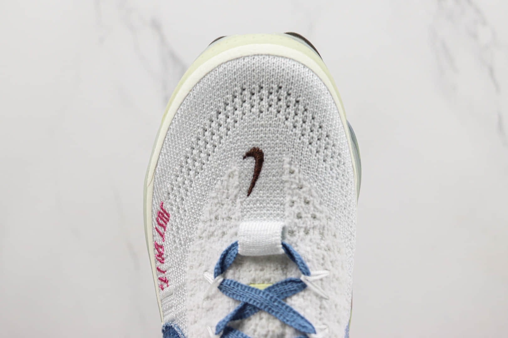 耐克Nike Air Max Scorpion FK纯原版本白蓝色大气垫跑鞋 莆田耐克工厂 货号：FJ7736-141