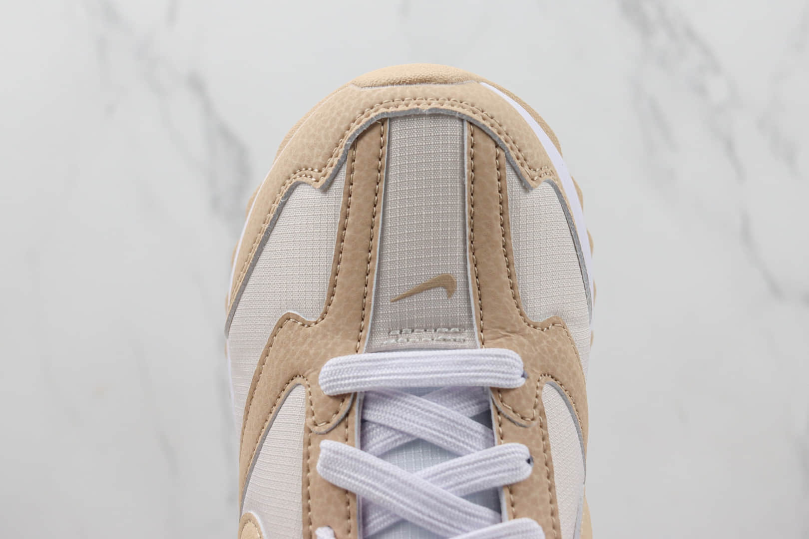 耐克Nike Air Max Dawn纯原版本黎明系列浅卡其气垫慢跑鞋 莆田耐克货源 货号：DR2395-600
