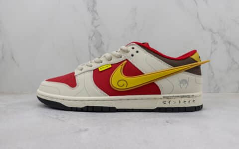 耐克Nike SB Dunk Low纯原版本低帮SB Dunk圣斗士星矢印花圣衣板鞋 莆田耐克货源 货号：ZD2356-157