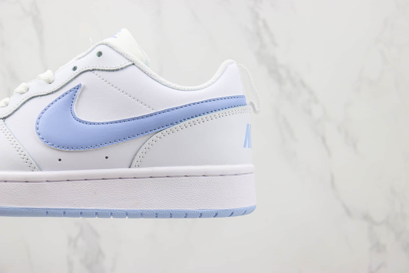 耐克Nike Court Borough Low 2纯原版本白蓝色板鞋 莆田耐克工厂 货号：DV5456-103
