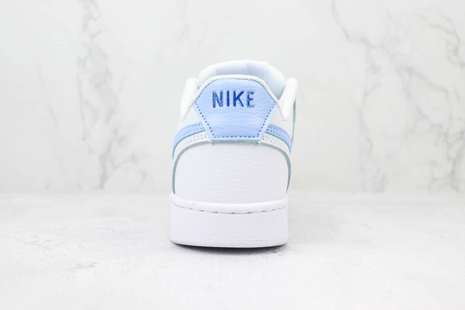 耐克Nike Court Vision Low纯原版本小空军白蓝色板鞋 莆田耐克工厂 货号：CD5434-115