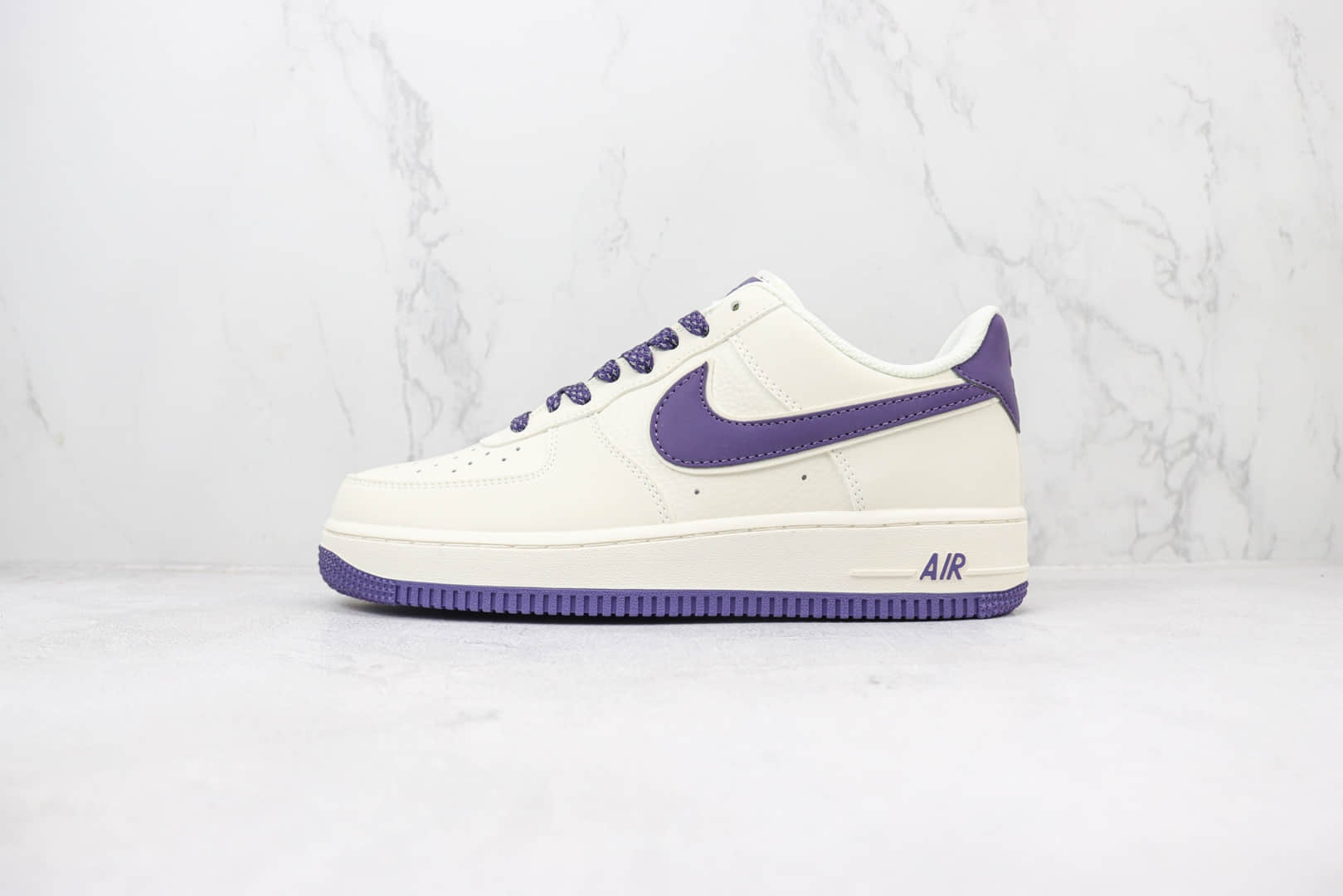 耐克Nike Air Force 1 Low纯原版本低帮空军一号AF1白紫3M反光板鞋 莆田天花板AF1 货号：GL6835-015