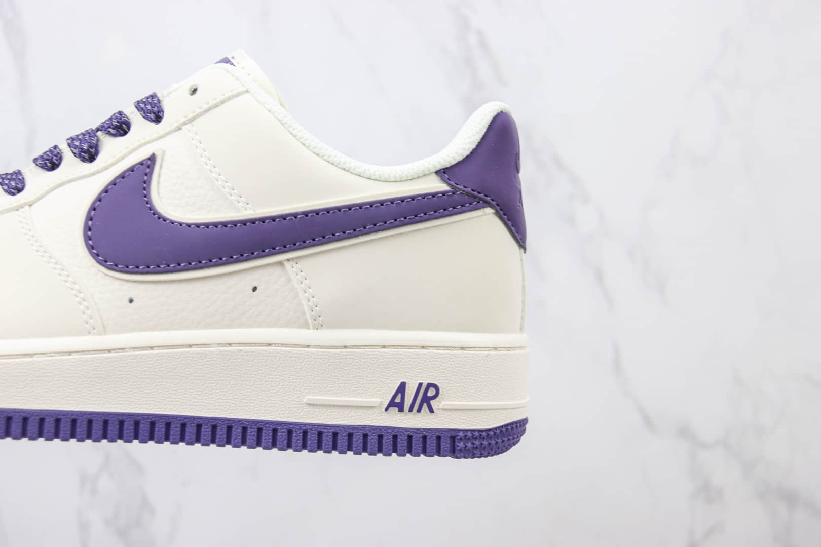 耐克Nike Air Force 1 Low纯原版本低帮空军一号AF1白紫3M反光板鞋 莆田天花板AF1 货号：GL6835-015