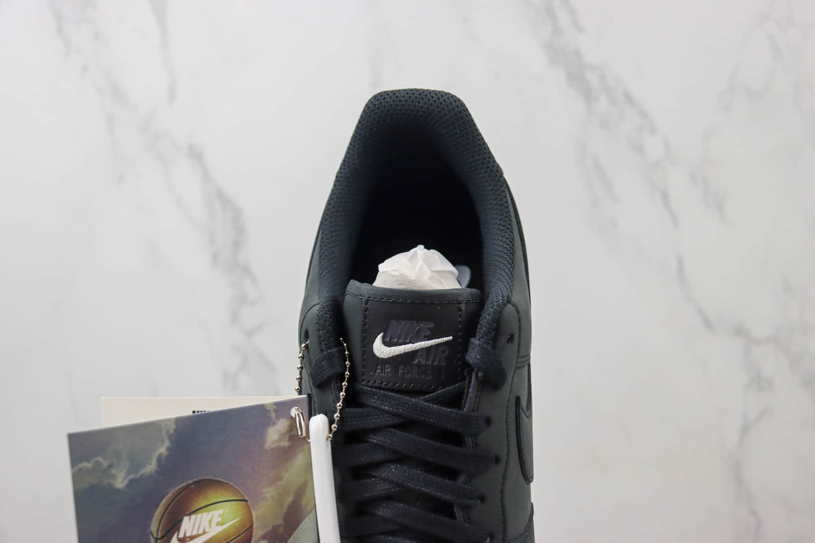 耐克Nike Air Force 1 Low纯原版本空军一号低帮AF1磨砂黑板鞋 莆田天花板AF1 货号：DQ8571-001