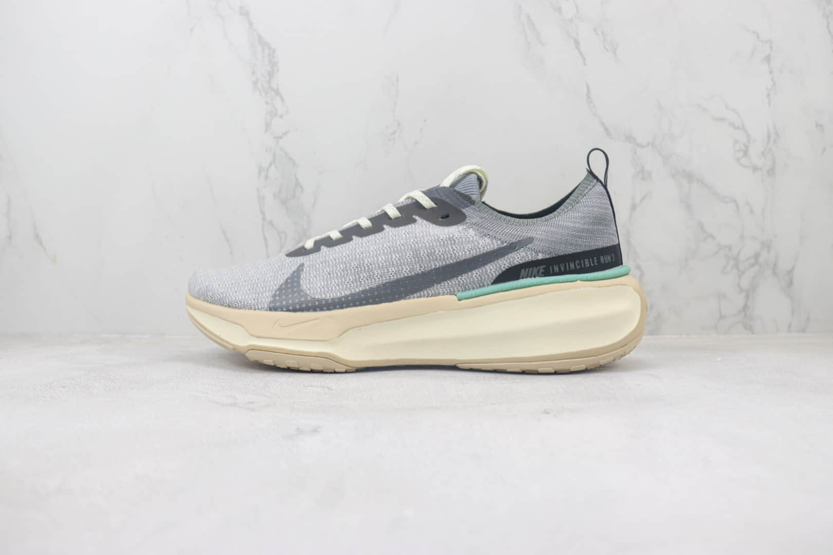 耐克Nike Zoom X Invincible Run Fk 3纯原版本灰色马拉松机能跑鞋 莆田耐克代理 货号：FN7503-065
